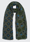 Half & Half Geometric Panels Scarf (SE-2936_Grey)